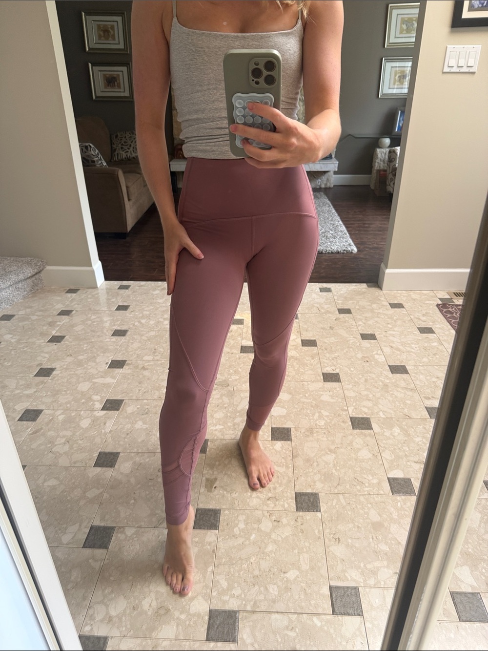 lululemon athletica Dusty Rose High-Rise Leggings